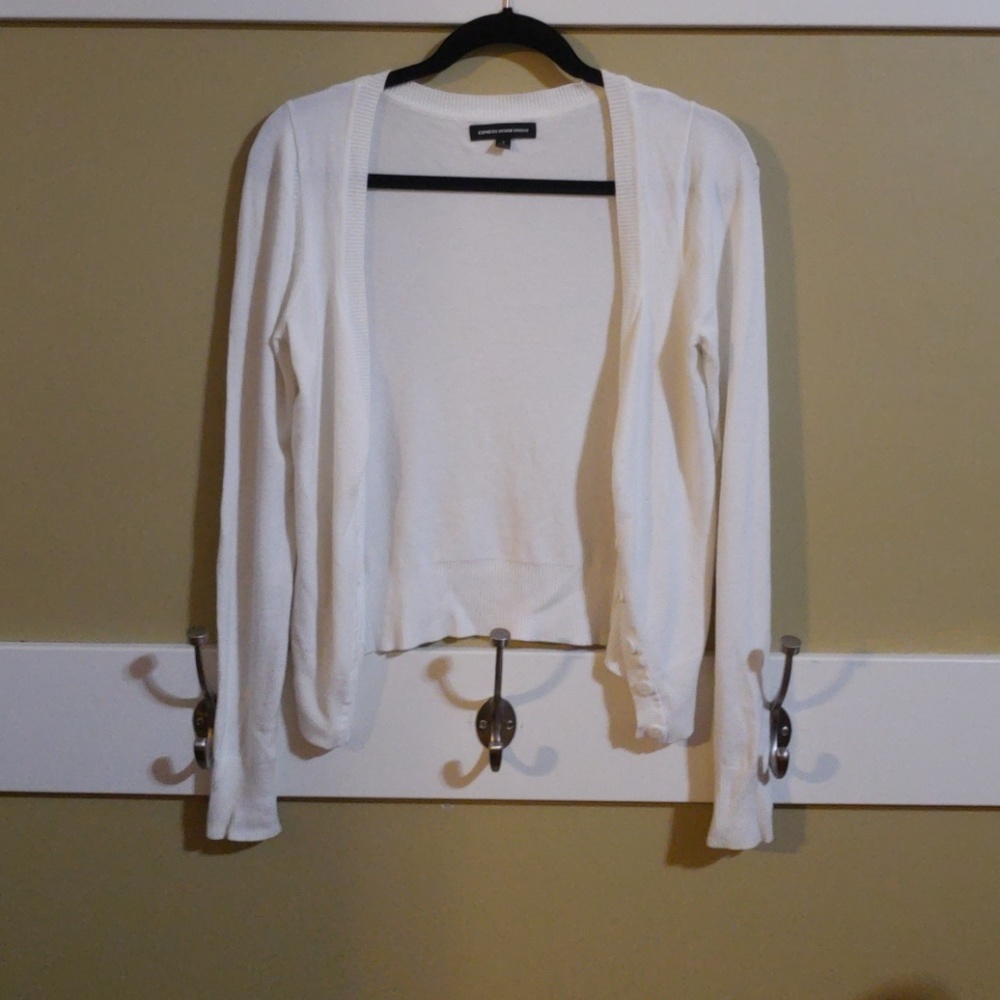 White Cardigan
